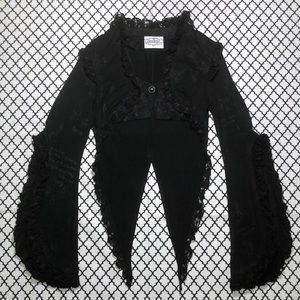 Frill (H. Naoto) Rare Black Vest Jacket <3
